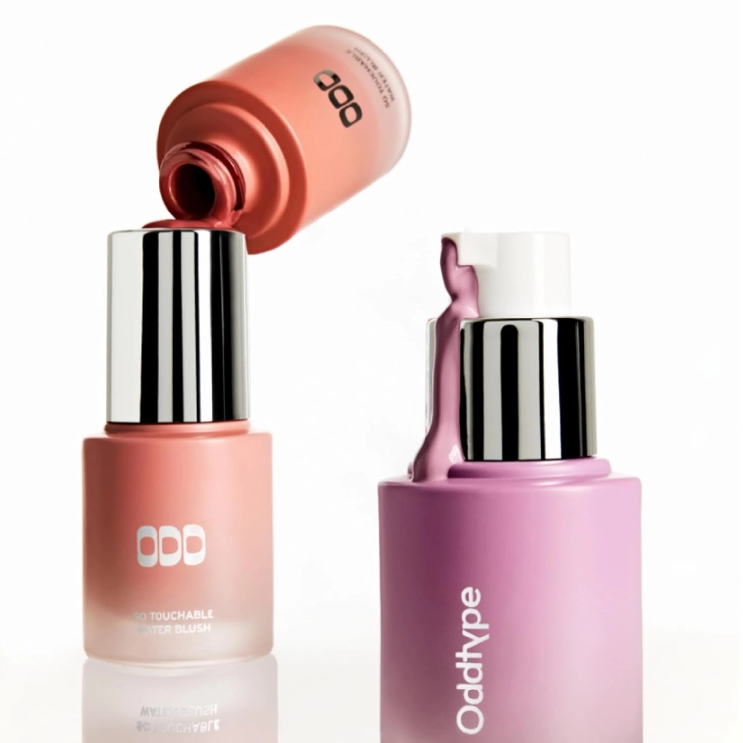 So Touchable Water Blush Buildable color, Seamless blending, Easy dispensing pump Glowy finish (CORAL, 3OZ)
