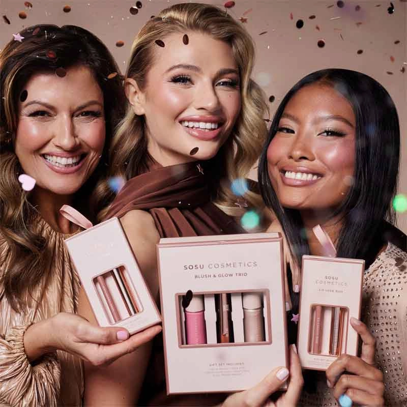 SOSU Cosmetics Blush & Highlight Set Discontinued