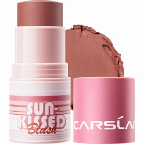 Sun Kissed Blush Face Bronzer Stick For Cheeks, Lips, Long-Lasting, Blendable, Vegan Makeup For All Skin Tones, 02 Afternoon, 0.21Oz