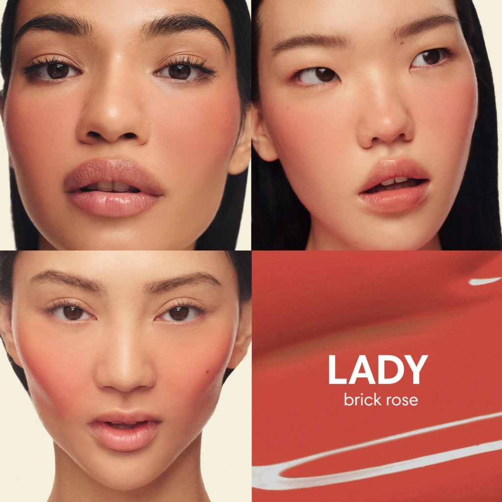 Sunnies Face Blush On - Lady in Brick Rose