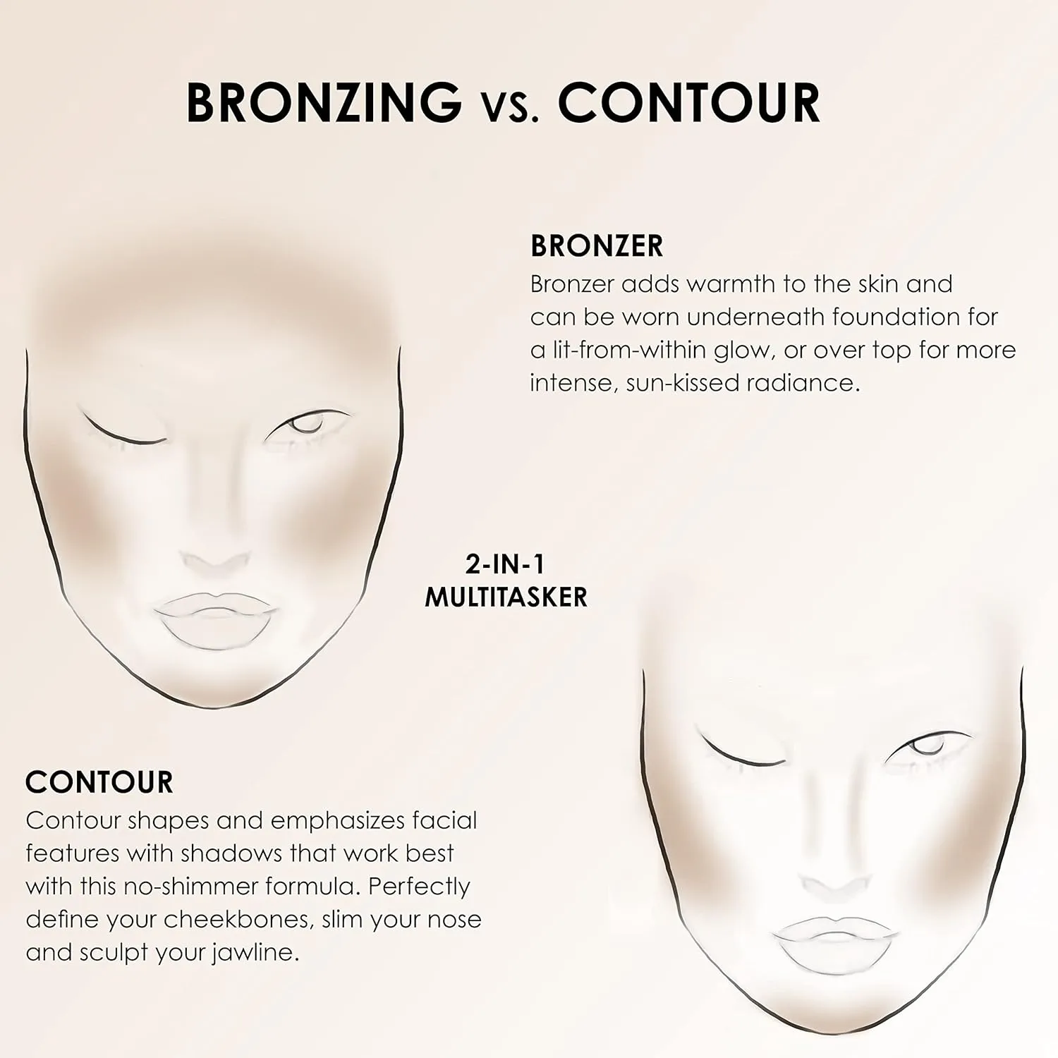 TEMPTU S/B Silicone-Based Shimmer Airbrush Bronzer: Long-Lasting, Buildable Formula | Bronzes & Contours The Complexion With A Soft Golden Glow