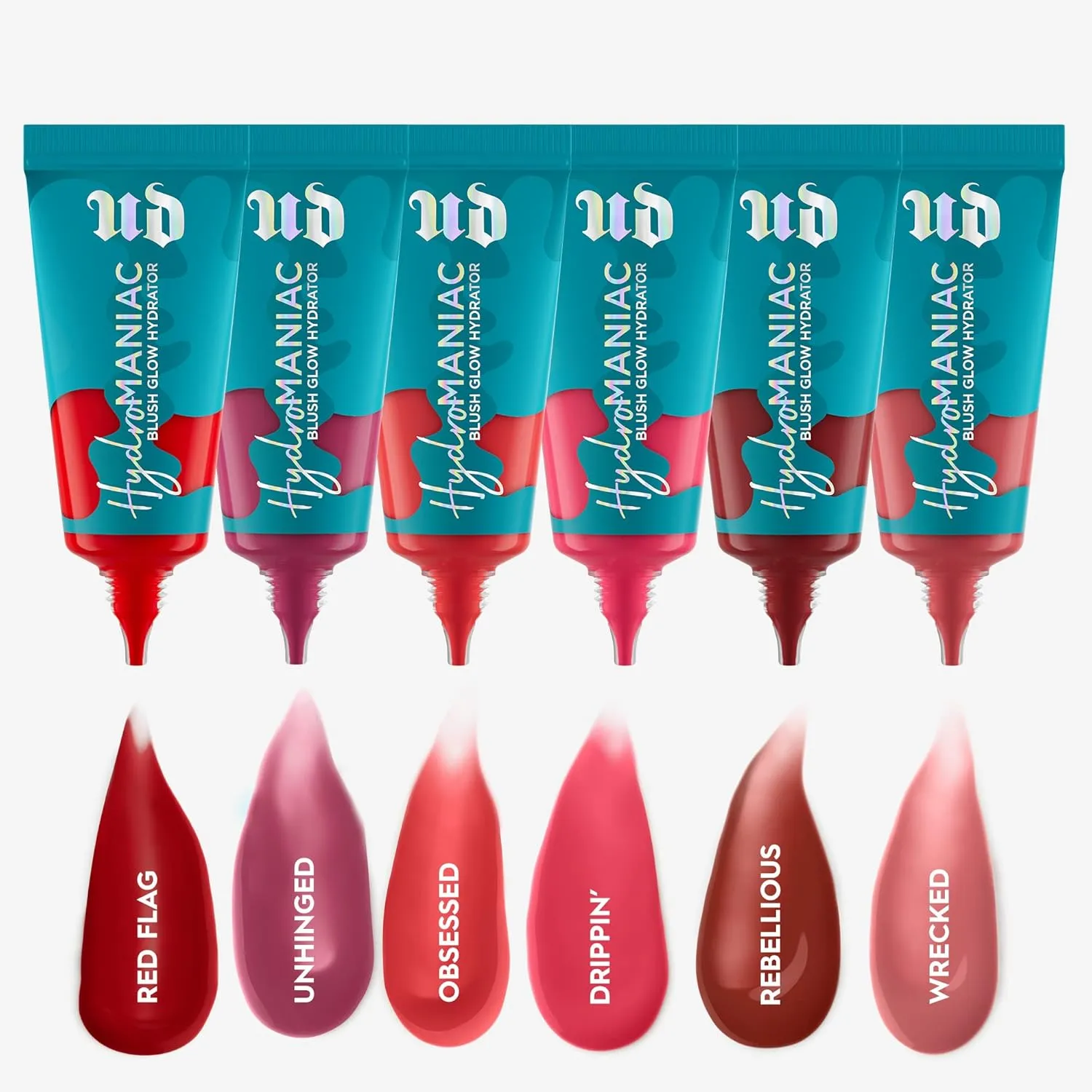 Urban Decay Hydromaniac Dewy Liquid Blush, Long-Lasting & Buildable Plumping Cheek Tint with 24HR Hydration, Kombucha Filtrate and Marula Oil, All Skin Types, Vegan - 0.5 fl oz