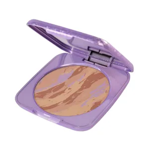 Whats Up Beauty - Cheeque Terre Bronzer - Shade 10 Light Clean Cruelty Free Vegan Natural Made in Italy Niacinamide Hyaluronic Acid Actives Cheek Makeup