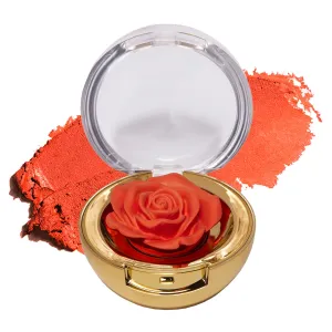 Winky Lux Cheeky Rose, Cream Blush for Cheeks, Flower Blush with Vitamin E, Makeup Blush and Flower Makeup, Coral Brilliant
