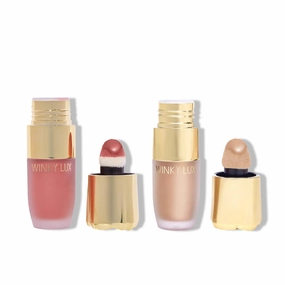 Winky Lux Cheeky Rose Noble Liquid Blush and Moonlight Liquid Highlighter