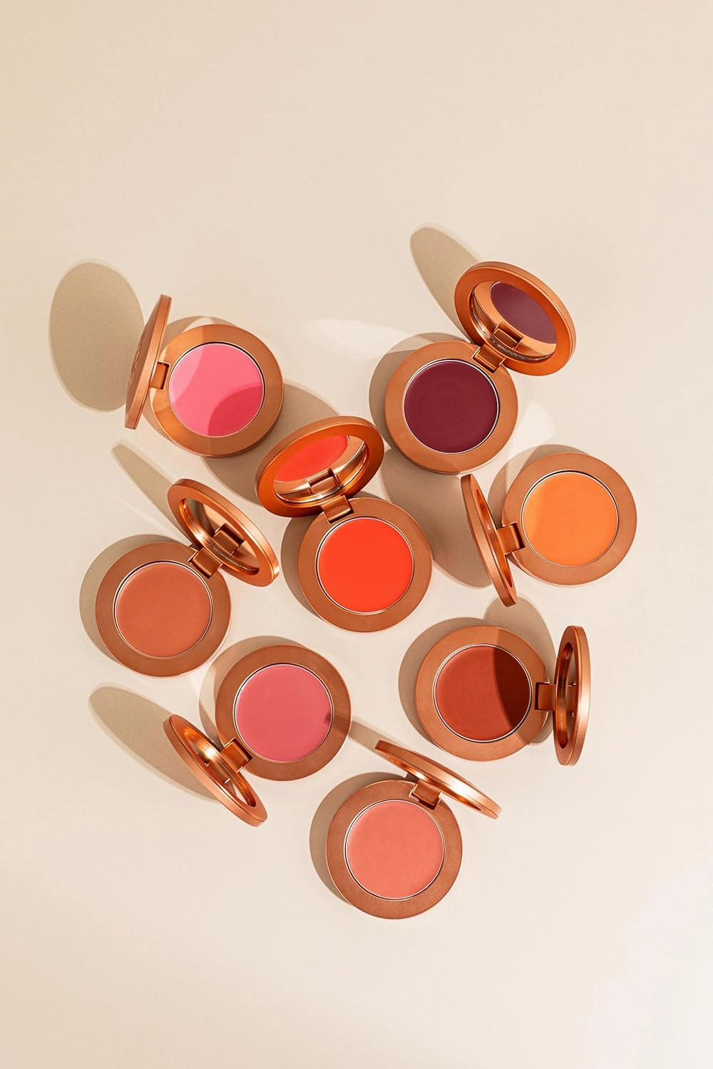 YENSA Super Serum Silk Cream Blush for Cheeks - Buildable Cheek Blush Formulated with Superfoods - Dewy Airbrushed Finish - Nourishing & Hydrating - Silky Cream Formula - Berry Passion (0.21 oz)